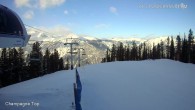 Archived image Webcam Panorama Mountain Resort Mile 1 Express Lift 09:00