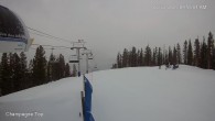 Archived image Webcam Panorama Mountain Resort Mile 1 Express Lift 09:00