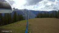 Archived image Webcam Panorama Mountain Resort Mile 1 Express Lift 14:00