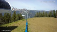 Archiv Foto Webcam Panorama Mountain: Mile 1 Express Lift 10:00