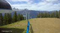 Archiv Foto Webcam Panorama Mountain: Mile 1 Express Lift 12:00