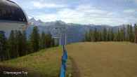 Archiv Foto Webcam Panorama Mountain: Mile 1 Express Lift 14:00