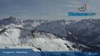 Archiv Foto Webcam Schoppernau - Diedamskopf 14:00