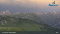 Archiv Foto Webcam Schoppernau - Diedamskopf 02:00