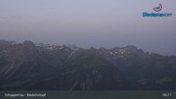 Archiv Foto Webcam Schoppernau - Diedamskopf 04:00
