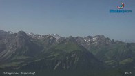 Archiv Foto Webcam Schoppernau - Diedamskopf 08:00