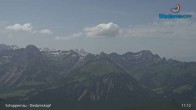 Archiv Foto Webcam Schoppernau - Diedamskopf 10:00