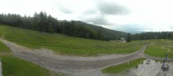 Archived image Webcam Middle station Reischlbergbahn 13:00