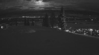 Archived image Webcam Thunder Quad Chair Jackson Hole Mountain Resort 23:00