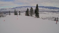 Archived image Webcam Thunder Quad Chair Jackson Hole Mountain Resort 13:00