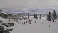 Archiv Foto Webcam Thunder Chair Skilift Jackson Hole 09:00