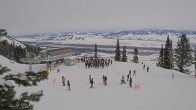 Archived image Webcam Thunder Quad Chair Jackson Hole Mountain Resort 11:00