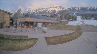 Archived image Webcam Base Bridger Gondola Jackson Hole Mountain Resort 05:00