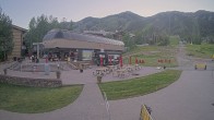 Archived image Webcam Base Bridger Gondola Jackson Hole Mountain Resort 19:00