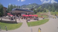 Archived image Webcam Base Bridger Gondola Jackson Hole Mountain Resort 13:00