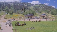 Archived image Webcam Base Sweetwater Teewinot Jackson Hole 13:00