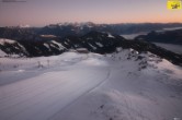 Archiv Foto Webcam Blick vom Spieljoch in Fügen 06:00