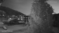 Archiv Foto Webcam Zentrum Les Gets - Blick zur Mont Chery Piste 06:00