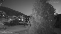 Archiv Foto Webcam Zentrum Les Gets - Blick zur Mont Chery Piste 06:00