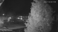 Archiv Foto Webcam Zentrum Les Gets - Blick zur Mont Chery Piste 03:00