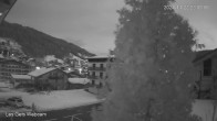 Archiv Foto Webcam Zentrum Les Gets - Blick zur Mont Chery Piste 07:00