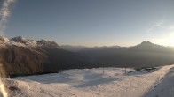 Archived image Webcam Schöneben: Top Station Rojen Chair Lift 05:00