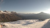 Archived image Webcam Schöneben: Top Station Rojen Chair Lift 06:00