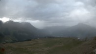 Archived image Webcam Schöneben: Top Station Rojen Chair Lift 19:00