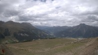 Archiv Foto Webcam Schöneben: Bergstation Rojensesselbahn 13:00