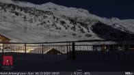 Archiv Foto Webcam Arlberghaus Zürs - SnowCam 22:00