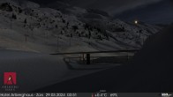 Archiv Foto Webcam Arlberghaus Zürs - SnowCam 03:00