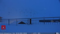 Archived image Webcam Snowcam: Arlberghaus Zürs 05:00