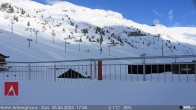 Archiv Foto Webcam Arlberghaus Zürs - SnowCam 17:00