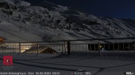 Archived image Webcam Snowcam: Arlberghaus Zürs 03:00