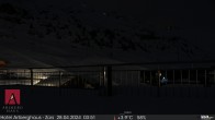 Archived image Webcam Snowcam: Arlberghaus Zürs 03:00