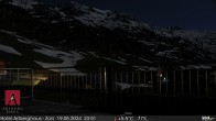 Archived image Webcam Snowcam: Arlberghaus Zürs 18:00