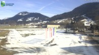 Archiv Foto Webcam Hittisau Einstieg Loipe 13:00