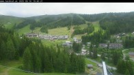 Archived image Webcam Lachtal: Ski lifts Schönberg 09:00