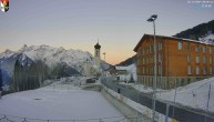 Archived image Webcam Montafon - St. Bartholomäus 07:00