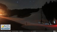 Archiv Foto Webcam Skilift Eberschwang: Talstation 23:00