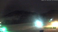 Archived image Webcam Diedamskopf - Button lift Ahorn 23:00