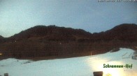 Archived image Webcam Diedamskopf - Button lift Ahorn 17:00