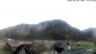 Archiv Foto Webcam Schoppernau - Zitterklapfen 19:00