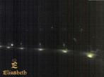 Archived image Webcam Diedamskopf: View Hotel Elisabeth 22:00