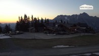 Archiv Foto Webcam Leogang: Asitz Bergstation 19:00