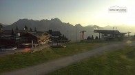 Archiv Foto Webcam Leogang: Asitz Bergstation 05:00