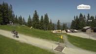 Archiv Foto Webcam Leogang: Asitz Bergstation 09:00