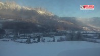 Archiv Foto Webcam Leogang Dorf 07:00