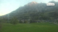 Archiv Foto Webcam Leogang Dorf 05:00
