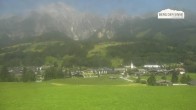 Archiv Foto Webcam Leogang Dorf 11:00